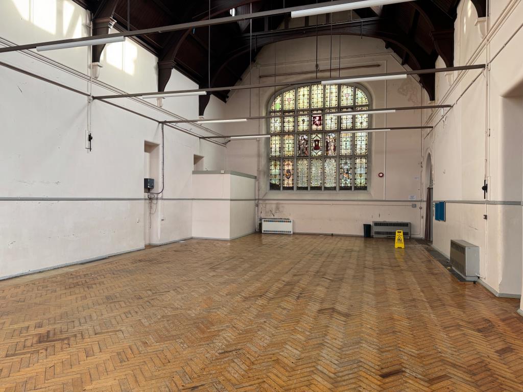 Lot: 46 - SUBSTANTIAL TOWN CENTRE PREMISES WITH POTENTIAL - The Hall